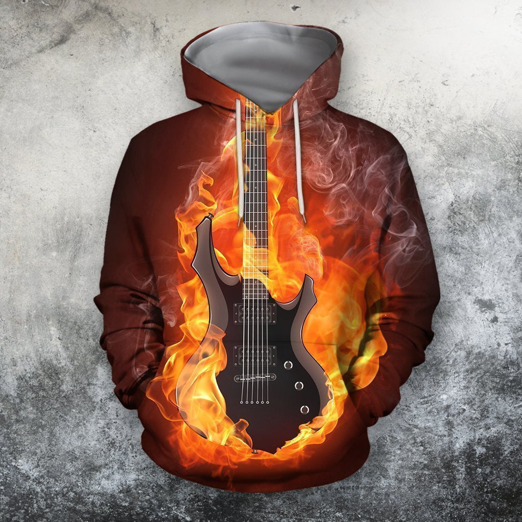 3D All Over Print Guitar Shirts HG - Amaze Style��??��?