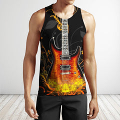 3D All Over Print Electro Guitar Shirts