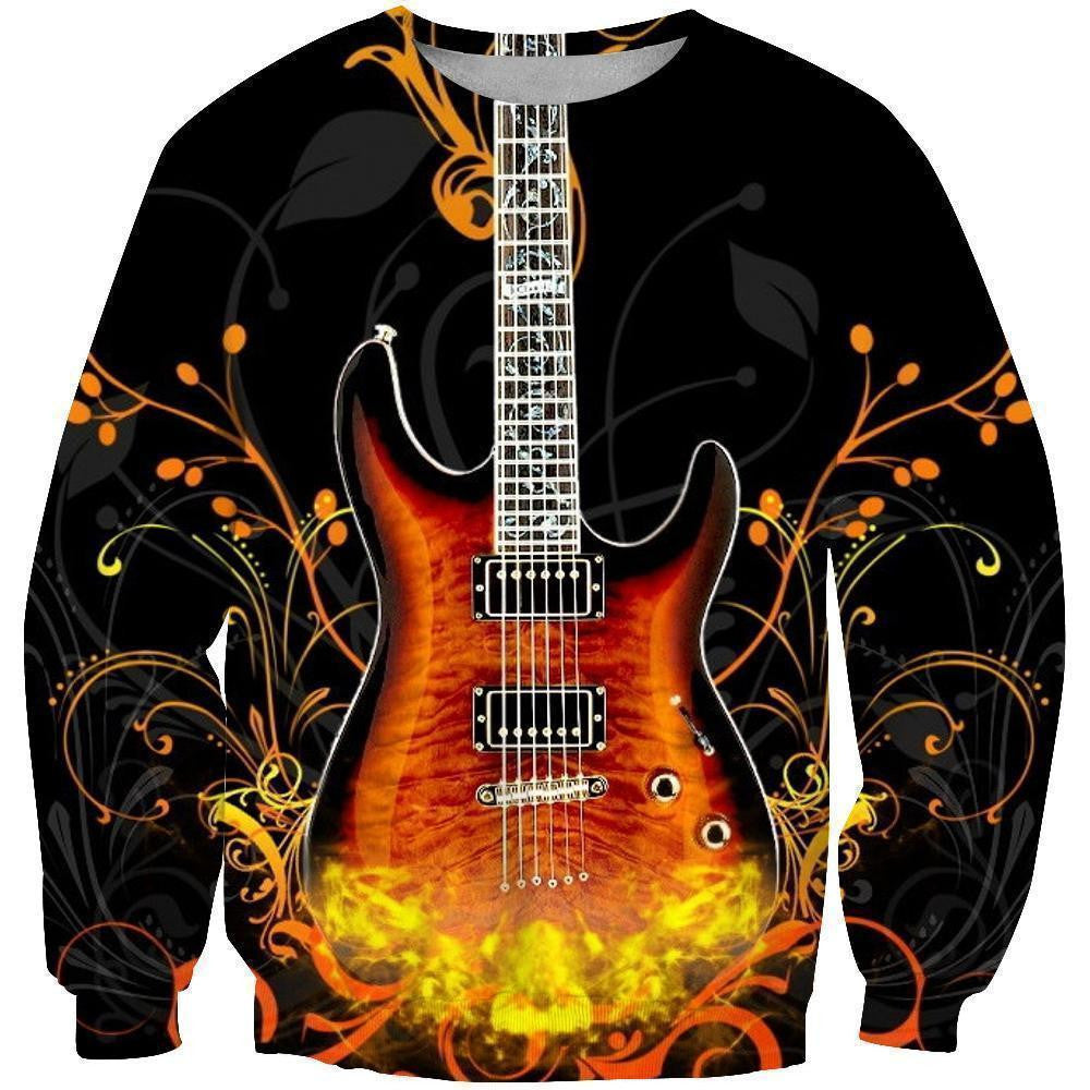 3D All Over Print Electro Guitar Shirts