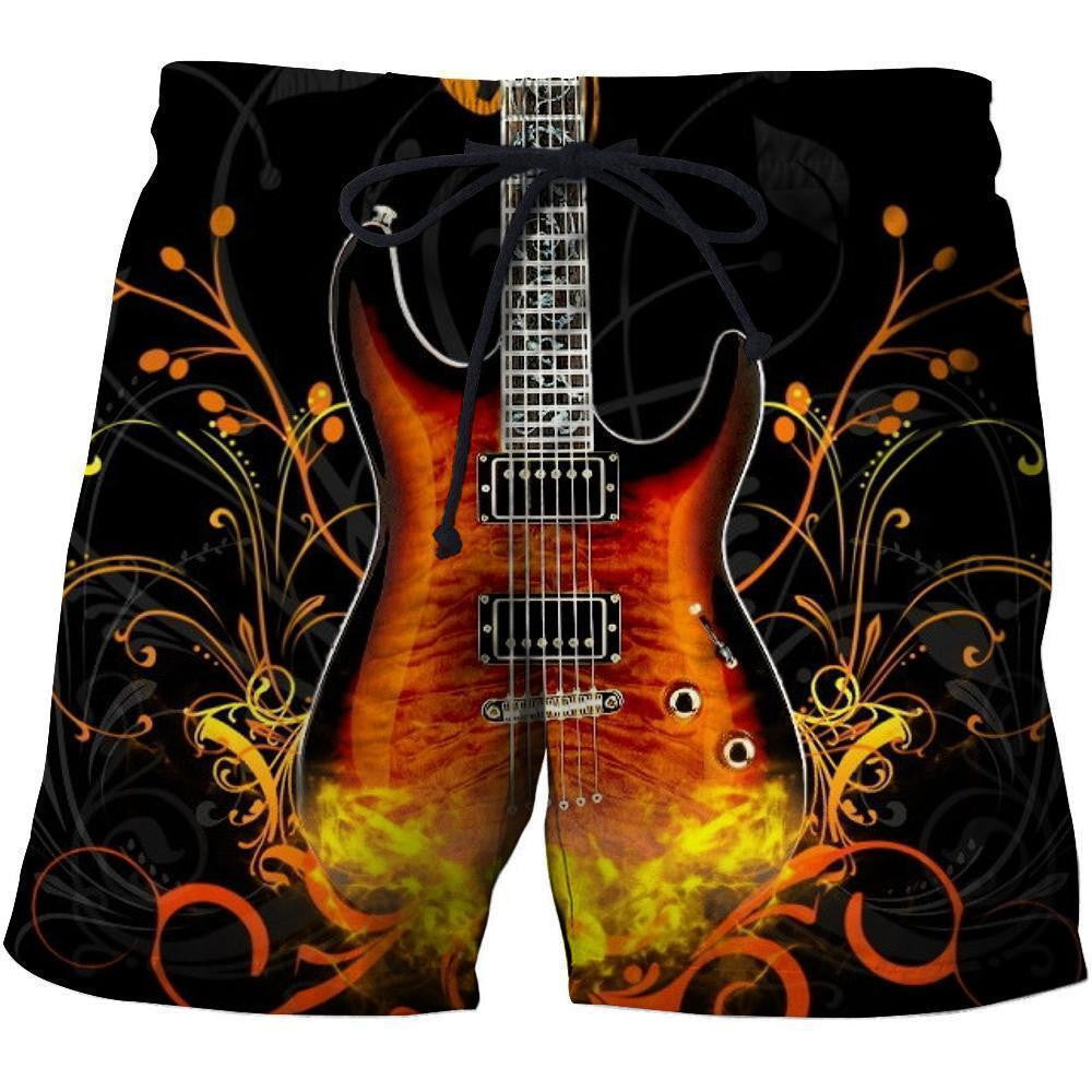 3D All Over Print Electro Guitar Shirts