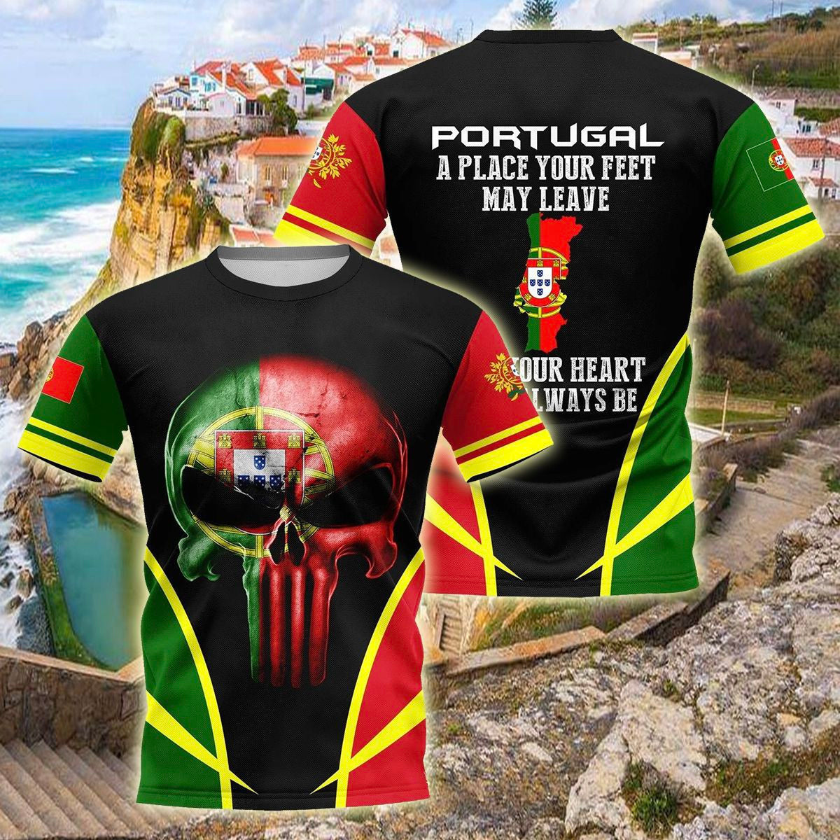 Portugal 3D Unisex Adult Shirts