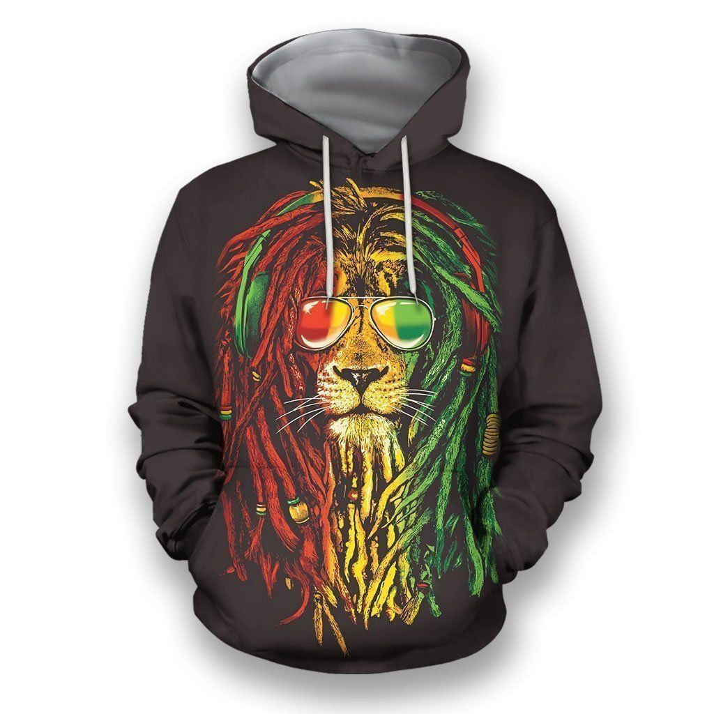 3D Unisex Adult Amazing Reggae Lion