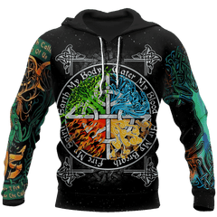 Alchemy Four Elements 3D Shirts Hoodie JJ130103