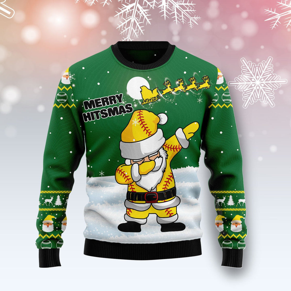 Merry Hitsmas Ugly Christmas Sweater For Men & Women