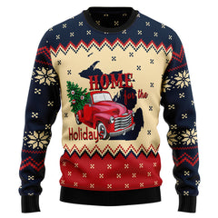 Home For The Holidays Michigan Ugly Christmas Sweater