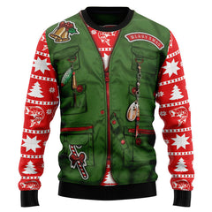 Merry Fishmas Ugly Christmas Sweater for men and women