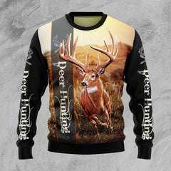 Deer Hunting Funny Ugly Christmas Sweater For Men & Women Adult - Christmas Gifts