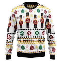 Nutcracker Group Ugly Christmas Sweater for men and women