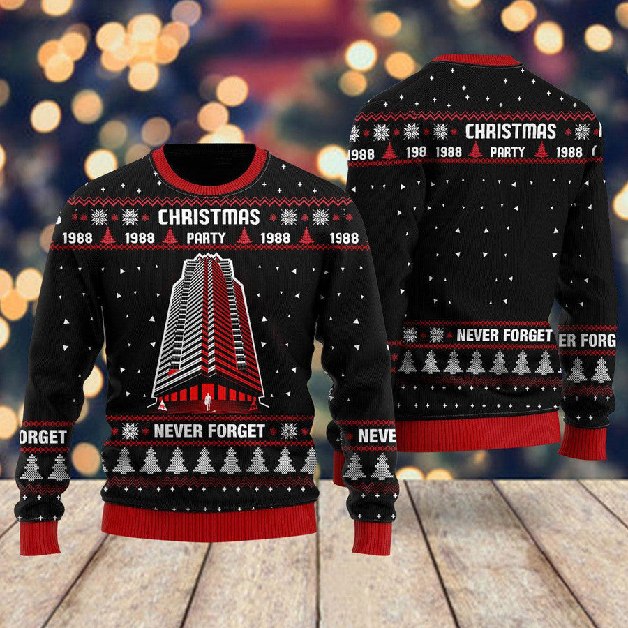 Nakatomi Plaza 1988 Ugly Christmas Sweater, Christmas shirt for family