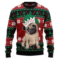 Pug Cute Ugly Christmas Sweater for men and women