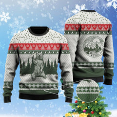 Bear I Hate People Ugly Christmas Sweater For Men & Women