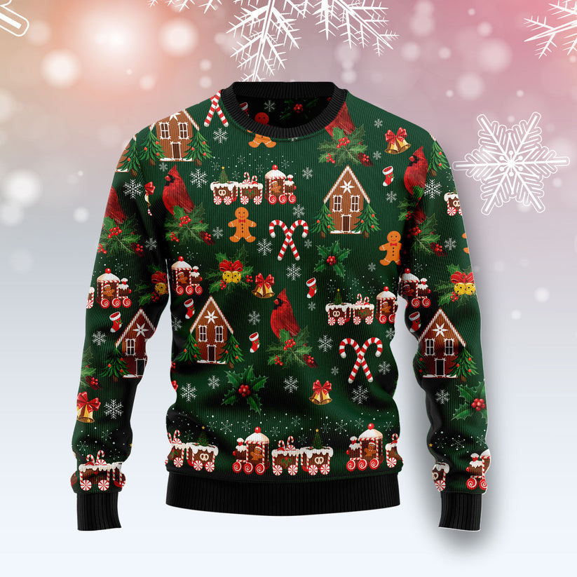 Love Cardinal Ugly Christmas Sweater For Men & Women