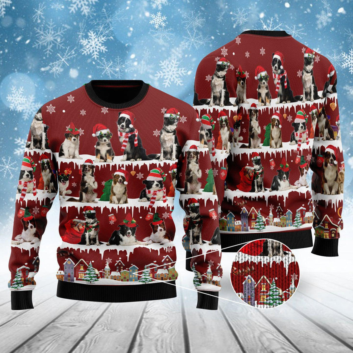 Cute Dog Ugly Christmas Sweater For Men & Women, Christmas gift for Dog lover