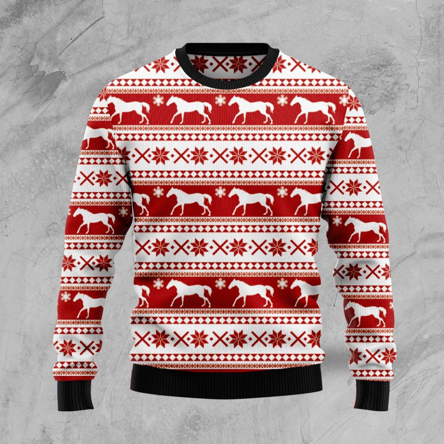 Amazing Horse Ugly Christmas Sweater, Christmas apparel, Christmas gift for adult