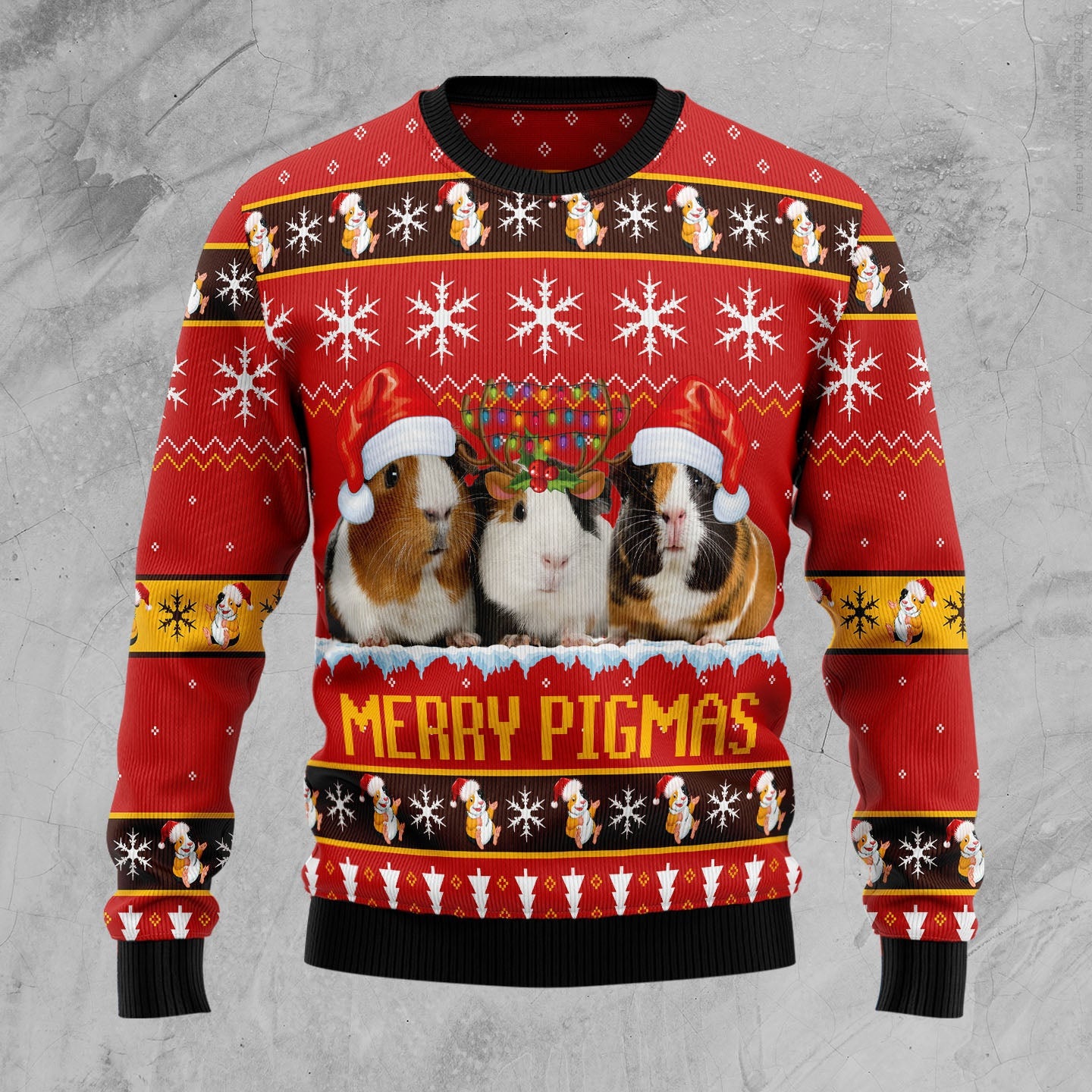 Guniea Pigmas Ugly Christmas Sweater for men and women