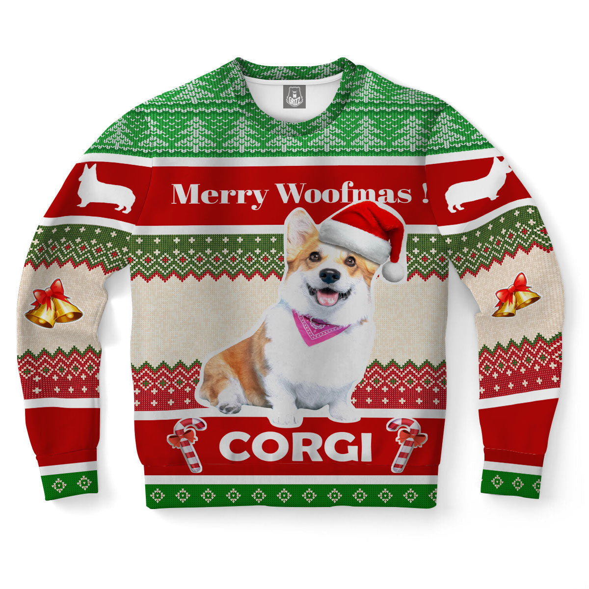 Corgi Dog Ugly Christmas Sweater