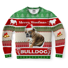 Bulldog Dog Ugly Christmas Sweater