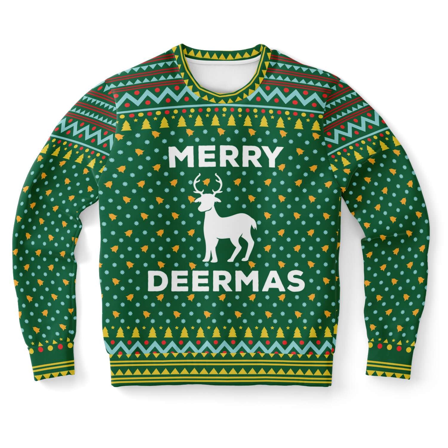 Merry Deermas Ugly Christmas Sweater