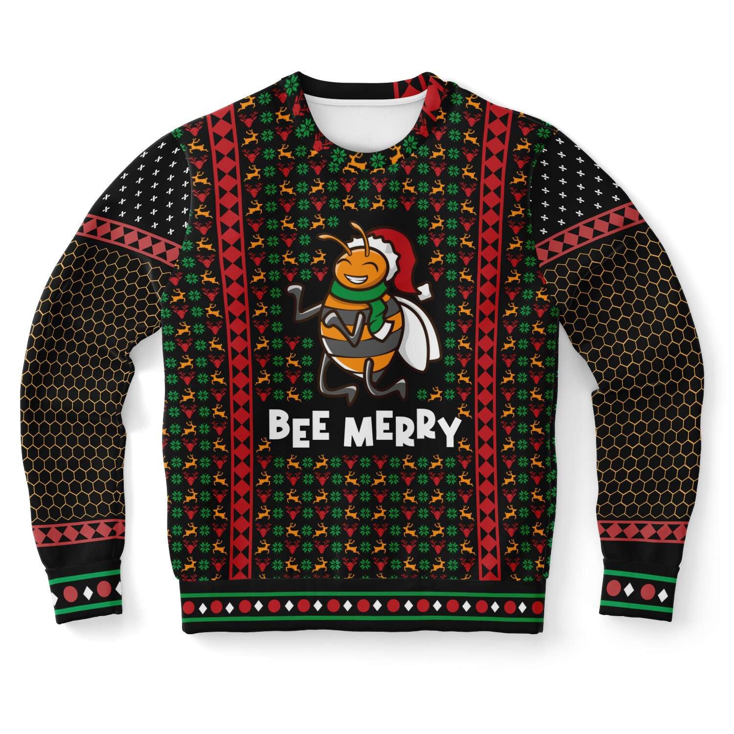 Bee Merry Ugly Christmas Sweater