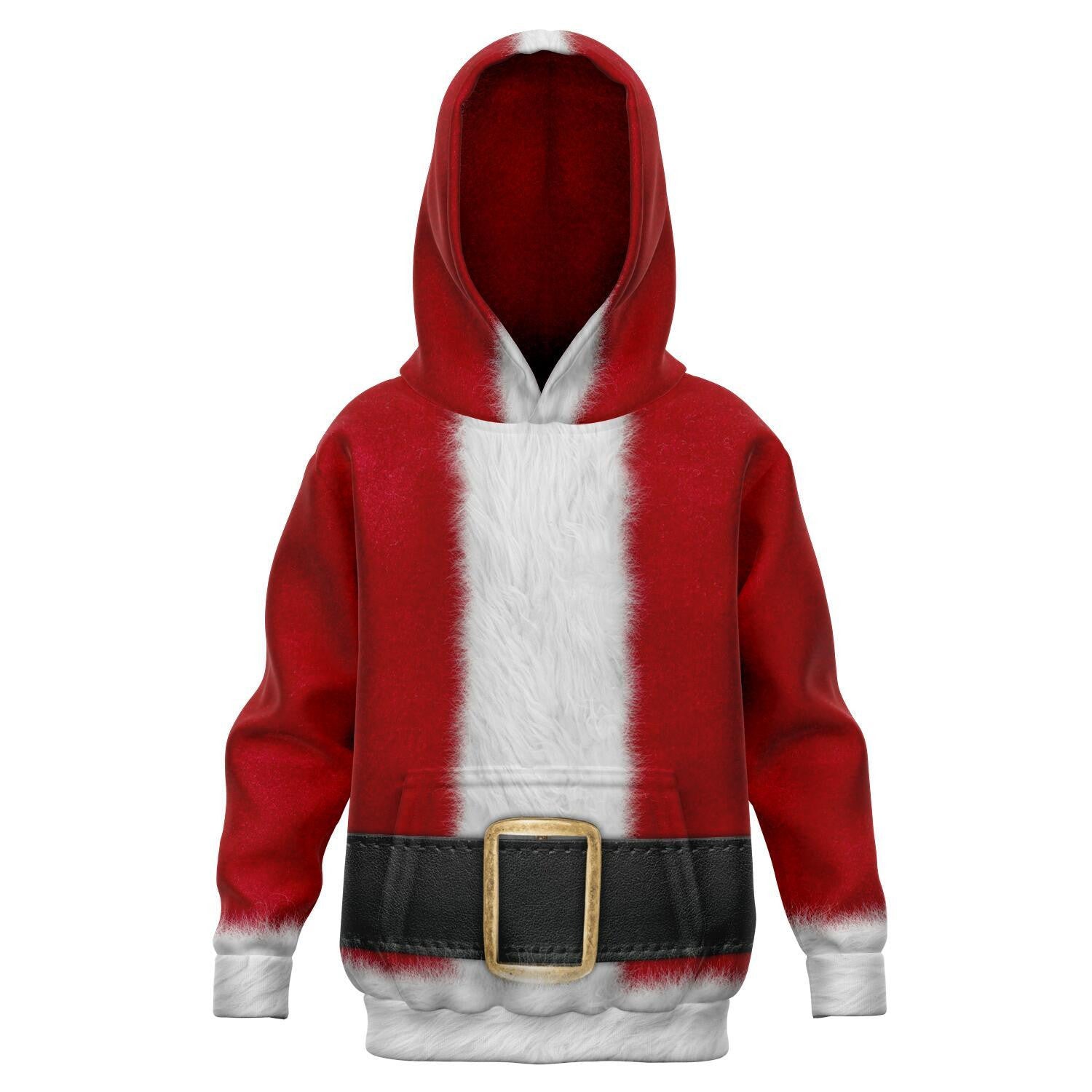 Santa Claus Ugly Christmas Pullover Hoodie