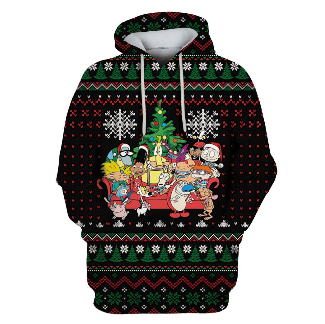 Rugrats Merry Christmas Custom Hoodie Apparel