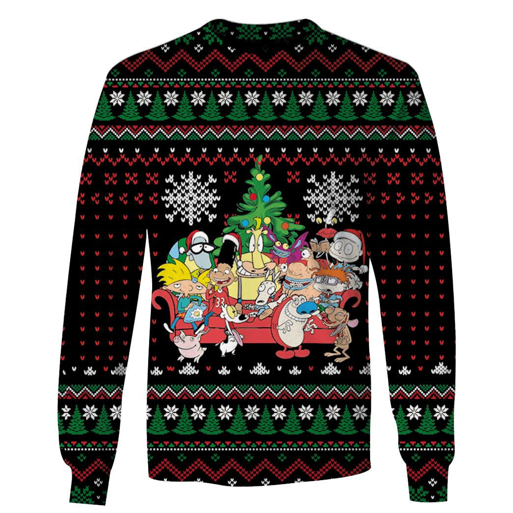 Rugrats Merry Christmas Custom Hoodies Apparel