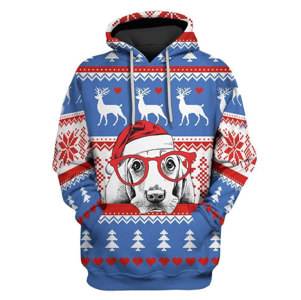 Custom Hoodies Ugly Christmas Dog Apparel