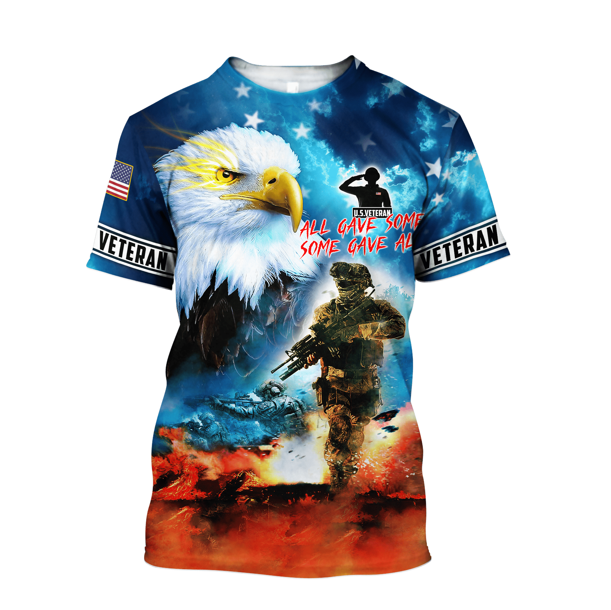 All Gave Some Some Gave All - Eagle U.S Veteran Unisex Shirts MH09082202 - VET