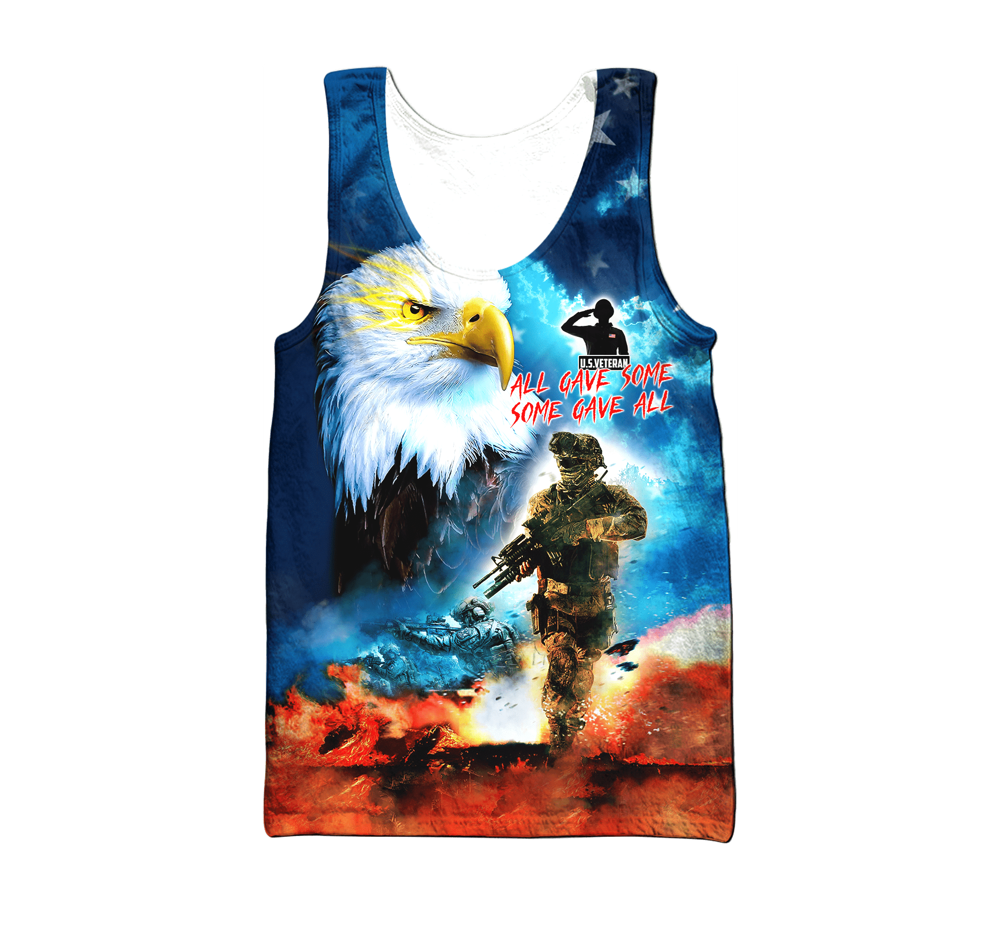 All Gave Some Some Gave All - Eagle U.S Veteran Unisex Shirts MH09082202 - VET