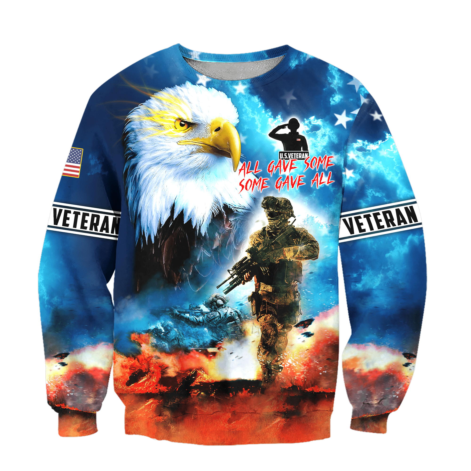 All Gave Some Some Gave All - Eagle U.S Veteran Unisex Shirts MH09082202 - VET