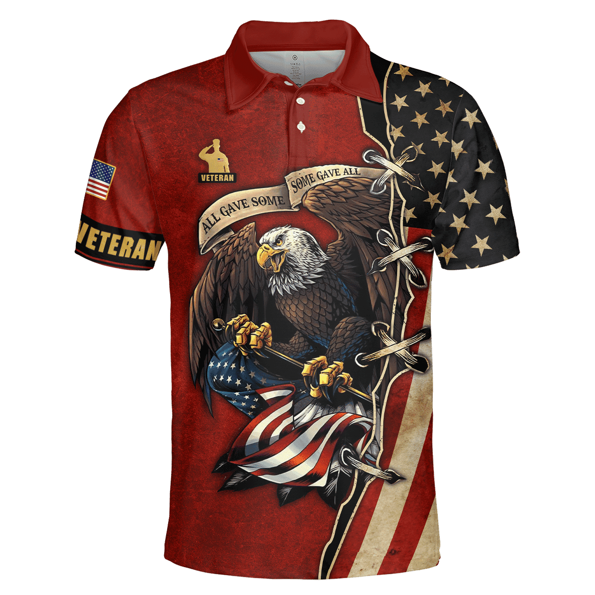 All Gave Some - Some Gave All - US Veteran Polo Shirt