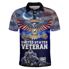 Home Of The Free - Because Of The Brave - Independence Day - Unisex Hawaiian Shirt - Short