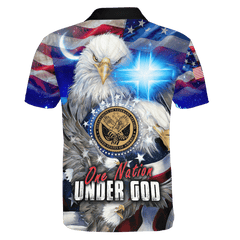 One Nation Under GOD - Independence Day - Unisex Hawaiian Shirt - Short