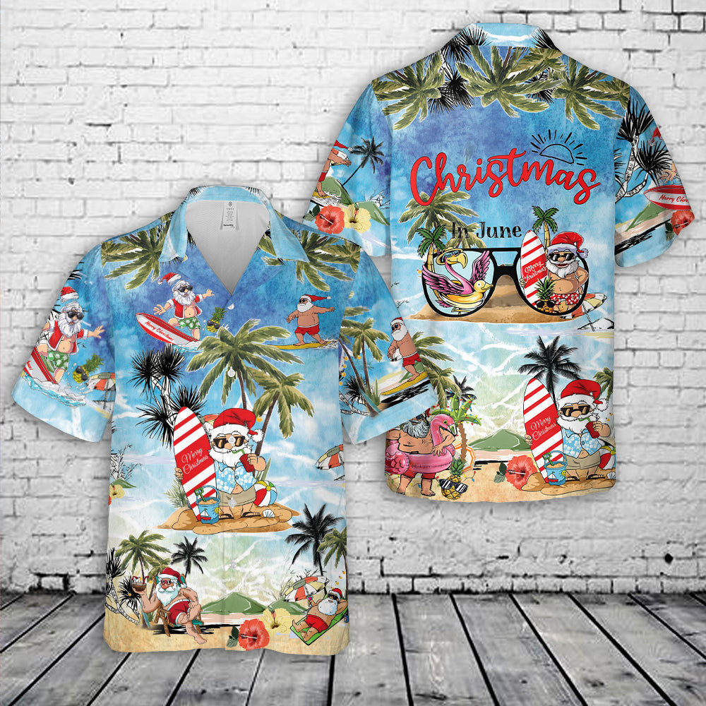 Christmas In July Hawaiian Shirt