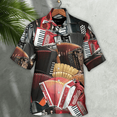 Accordion A Gentleman Is Someone Who Can Play The Accordion Hawaiian Shirt