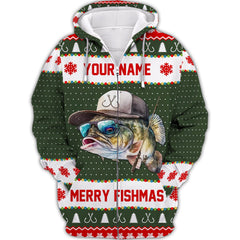 Custom Unisex Shirt, Merry Fishmas T-Shirt, Christmas Hoodie, Shirt For Christmas