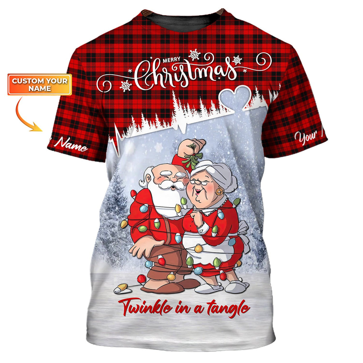 Custom Unisex Shirt, Couple Christmas T-Shirt, Christmas Hoodie, Shirt For Christmas