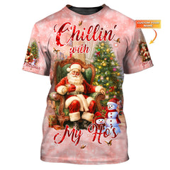 Custom Unisex Shirt, Christmas Tree, Santa Claus, Snow Shirt, Christmas Hoodie, Shirt For Christmas