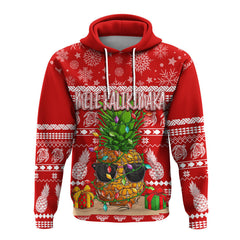 Hawaii Christmas Hoodie Mele Kalikimaka Pineapple LT7