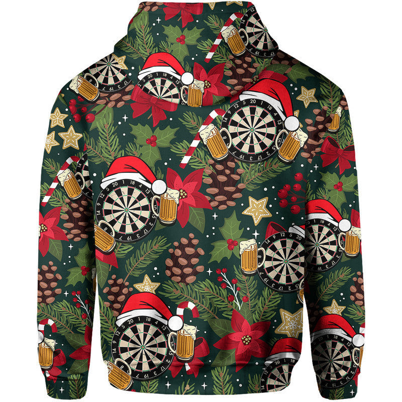 Darts Christmas Patterns Hoodie No.2