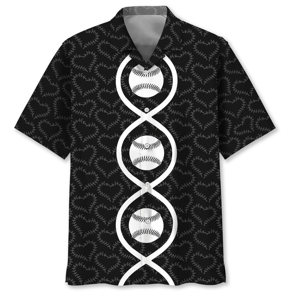 Baseball DNA Hawaiian Shirt