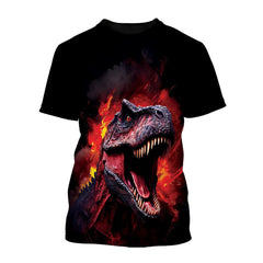 Angry Dinosaur T-Shirt For Men & Women