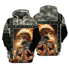 American Eagle Army Hoodie All Over Print