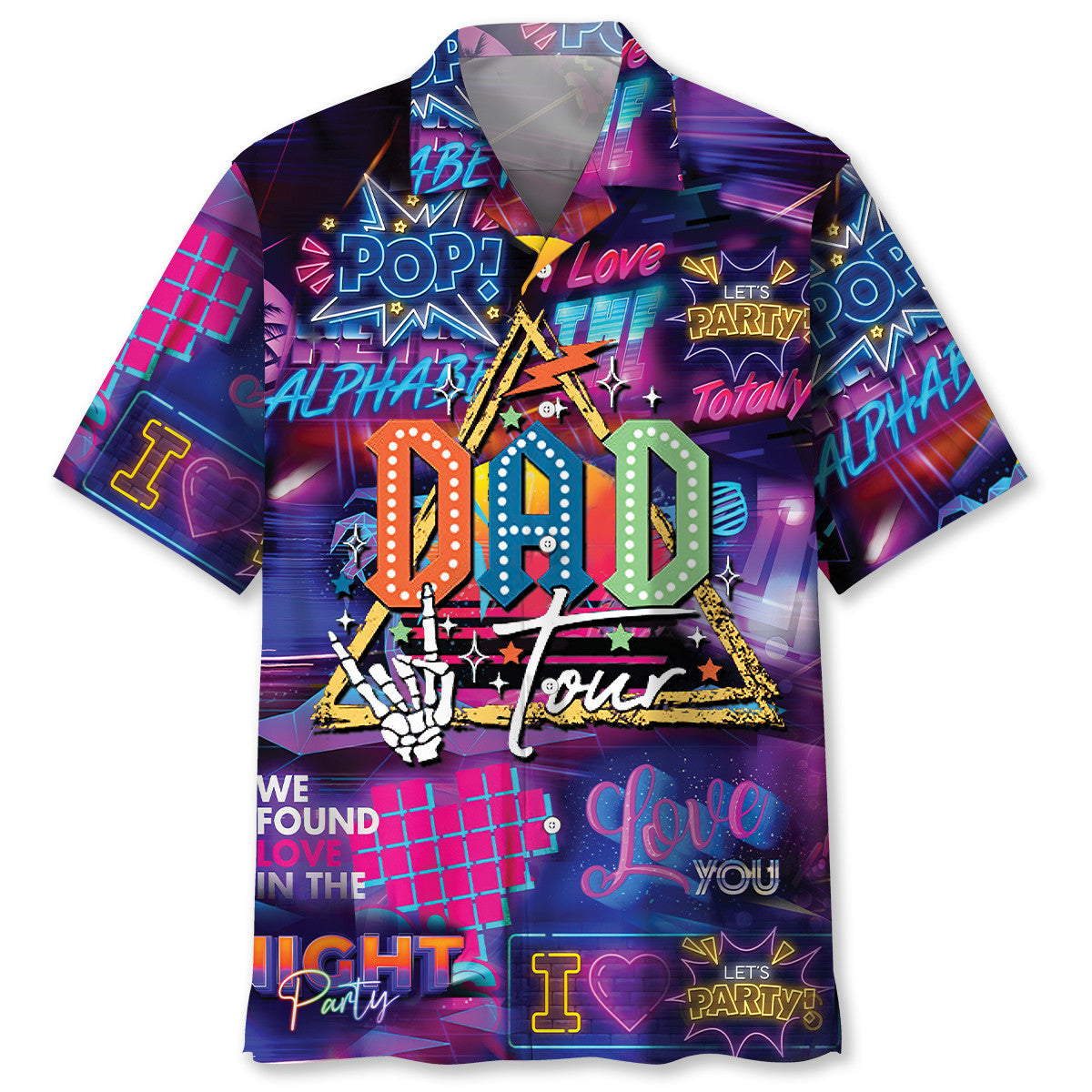 Dad Tour The Fatherhood Hawaiian Shirt