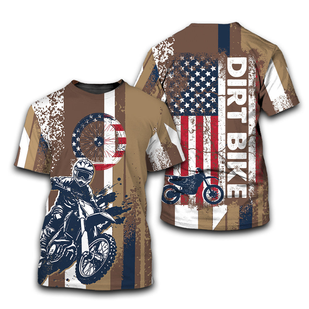 American Dirt BikeT-Shirt For Men & Women