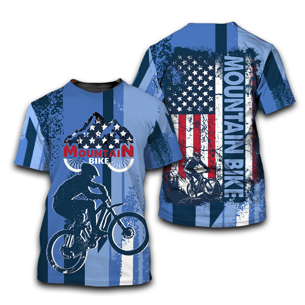 American Mountain Bike T-Shirt For Men & Women