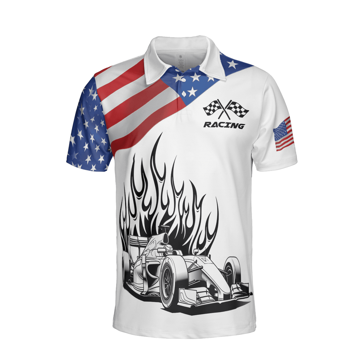 American F1 Racing Polo Shirt For Men