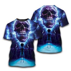 Alien Skull Space T-Shirt For Men & Women