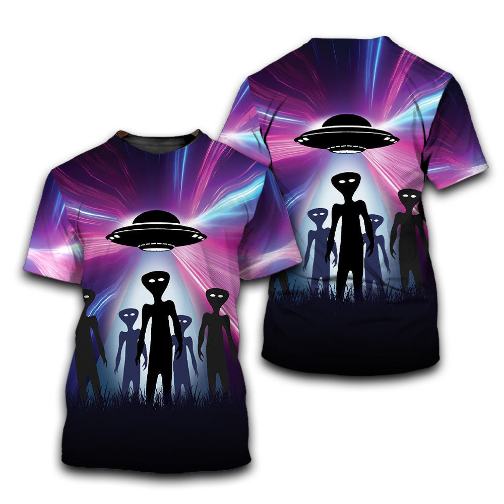 Alien Space Light T-Shirt For Men & Women