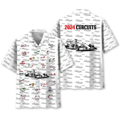 2024 F1 Circruits Hawaiian Shirt